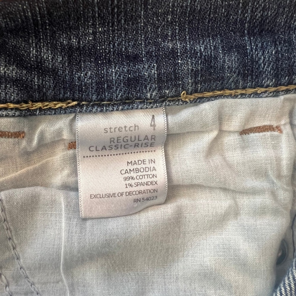 Old Navy The Sweetheart Classic Rise Bootcut Jeans Medium Wash Size 4 Regular - Picture 4 of 7